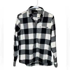The Kooples Sport Women’s Black And White Flannel Classic Fit Size Small